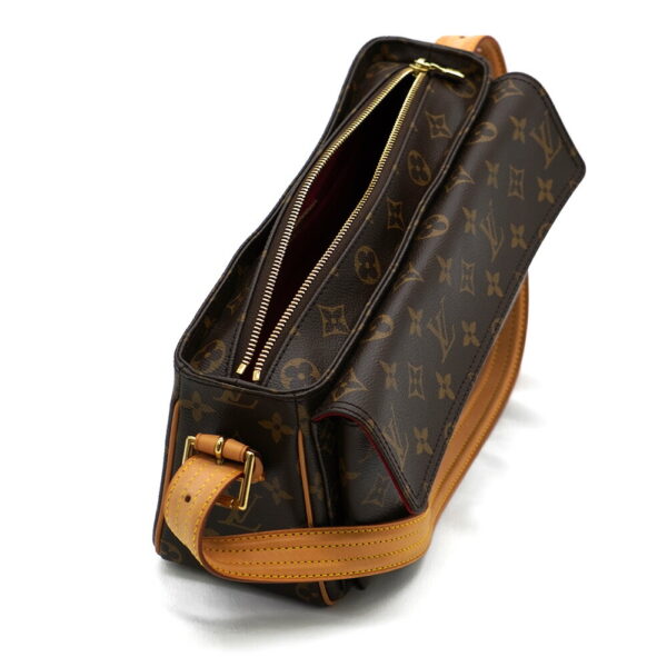 11633 8 Louis Vuitton Viva Citè Shoulder Bag Monogram Brown