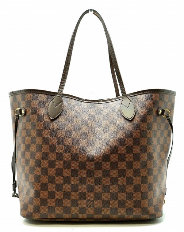 11640227 Louis Vuitton Neverfull MM Tote Bag Damier Brown