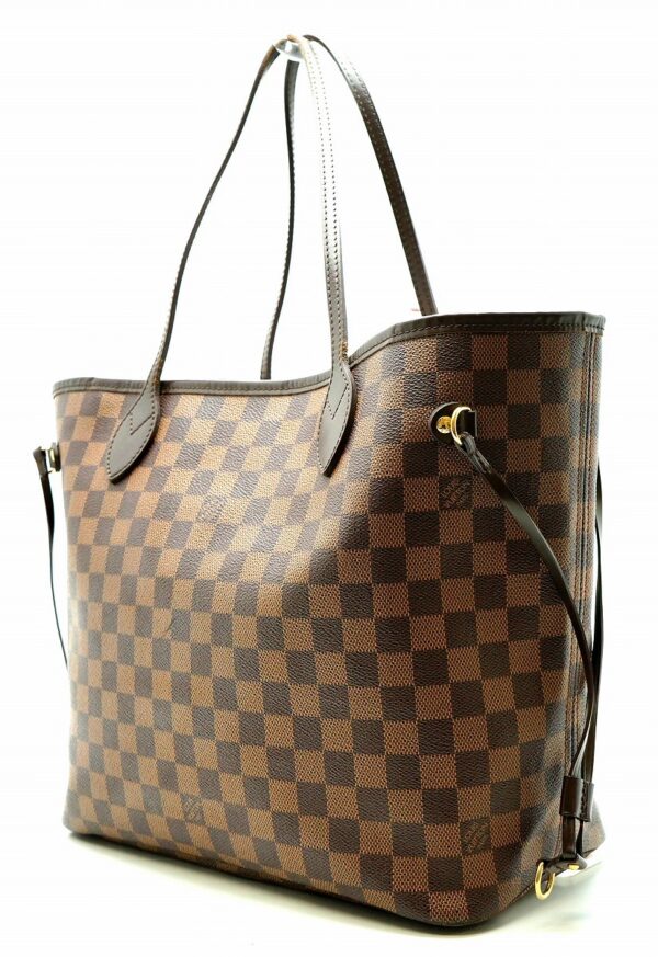 11640227 1 Louis Vuitton Neverfull MM Tote Bag Damier Brown