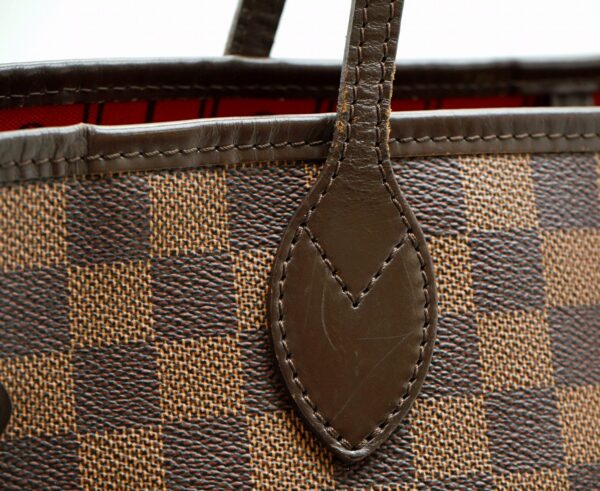 11640227 6 Louis Vuitton Neverfull MM Tote Bag Damier Brown