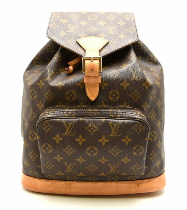 11640438 Louis Vuitton Montsouris GM Rucksack Monogram Brown