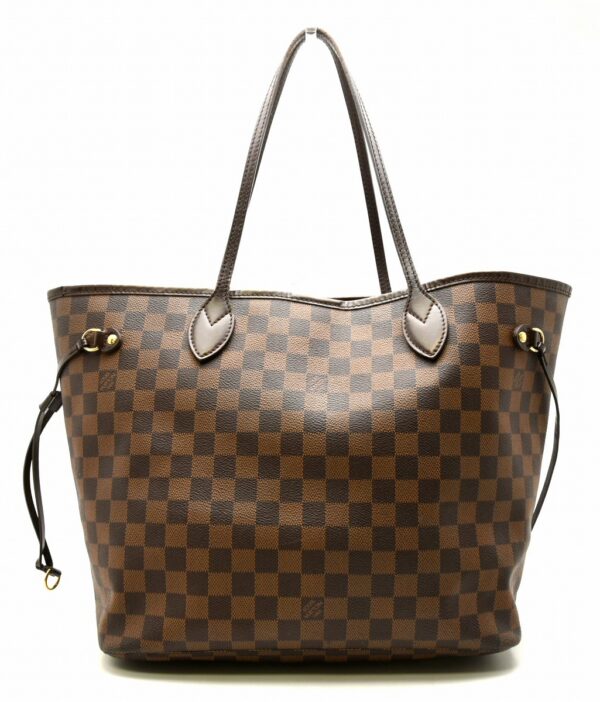 11640470 Louis Vuitton Neverfull MM Tote Bag Damier Brown