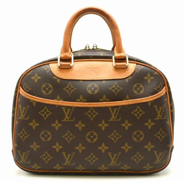 11640532 Louis Vuitton Trouville Handbag Monogram Brown