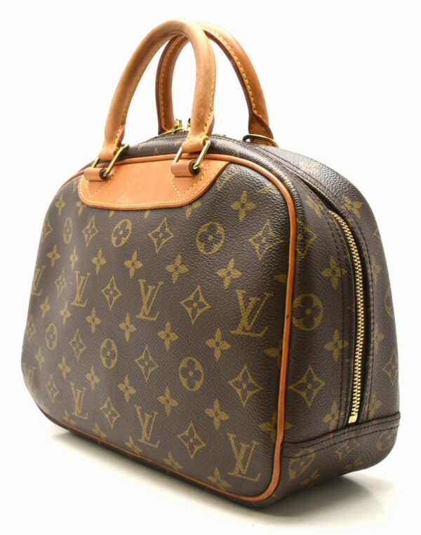 11640532 1 Louis Vuitton Trouville Handbag Monogram Brown