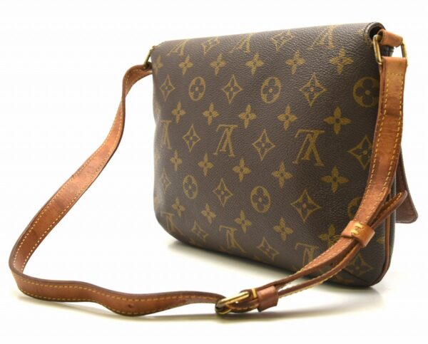 11640633 1 Louis Vuitton Musette Tango Shoulder Bag Monogram Brown