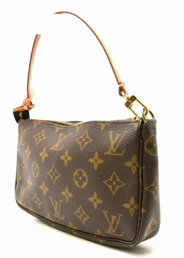 11640658 1 Louis Vuitton Pochette Accessory Pouch Monogram Brown