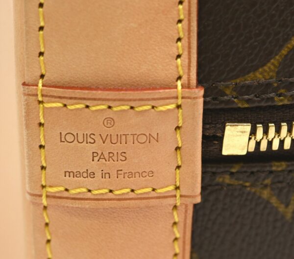 11640768 8 Louis Vuitton Alma Handbag Monogram Brown