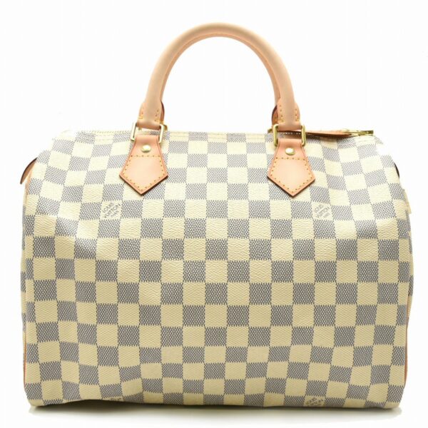 11640769 Louis Vuitton Speedy 30 Handbag Damier Azur Blue