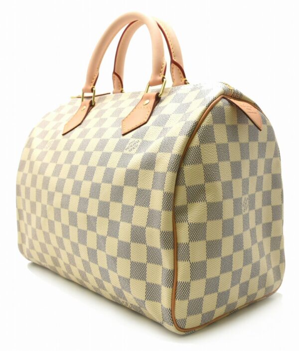 11640769 1 Louis Vuitton Speedy 30 Handbag Damier Azur Blue