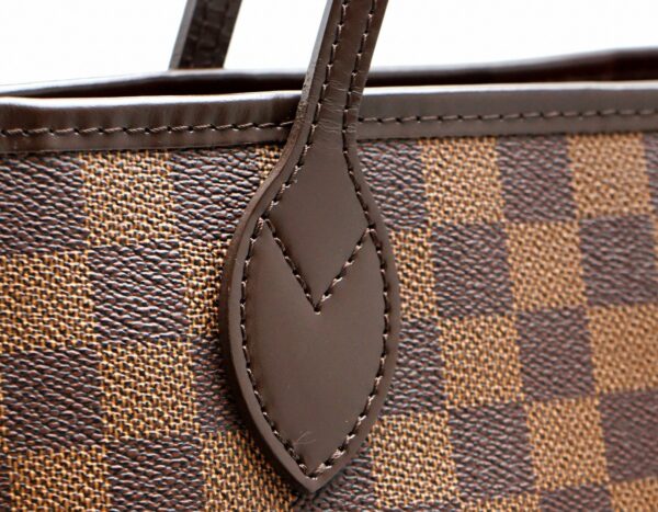 11640771 6 Louis Vuitton Neverfull MM Tote Bag Damier Brown