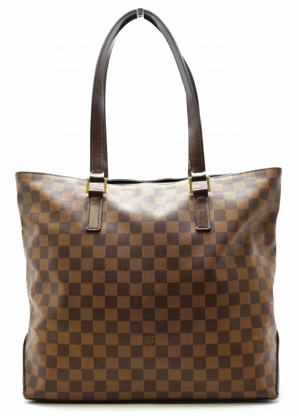 11640773 Louis Vuitton Caba Mezzo Tote Bag Damier Brown