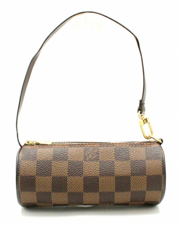 11640778 Louis Vuitton Papillon Mini Pouch Damier Brown