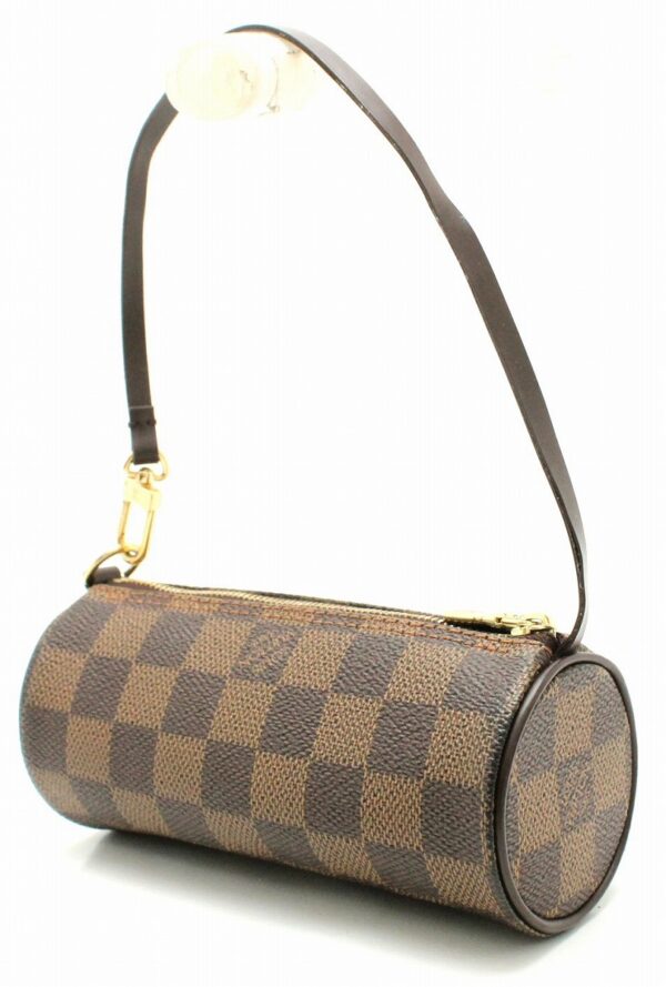 11640778 1 Louis Vuitton Papillon Mini Pouch Damier Brown