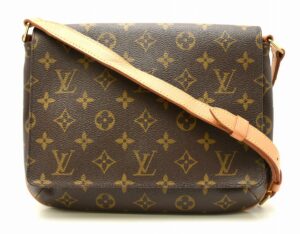 11640786 Gucci Sherry Line 2Way Handbag Canvas Black