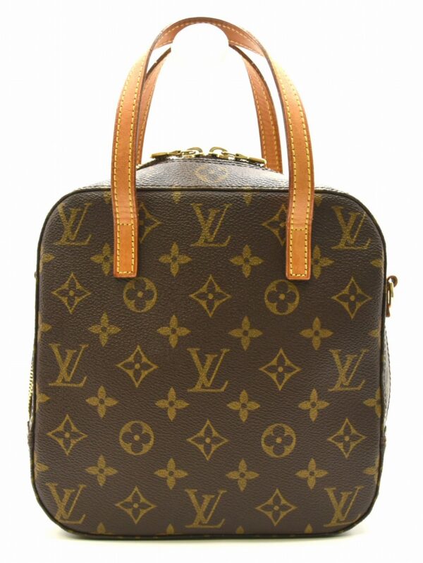 11640790 Louis Vuitton Spontini Handbag Monogram Brown