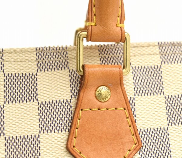 11640794 6 Louis Vuitton Speedy 30 Handbag Damier Azur Blue