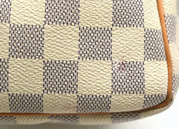 11640794 7 Louis Vuitton Speedy 30 Handbag Damier Azur Blue