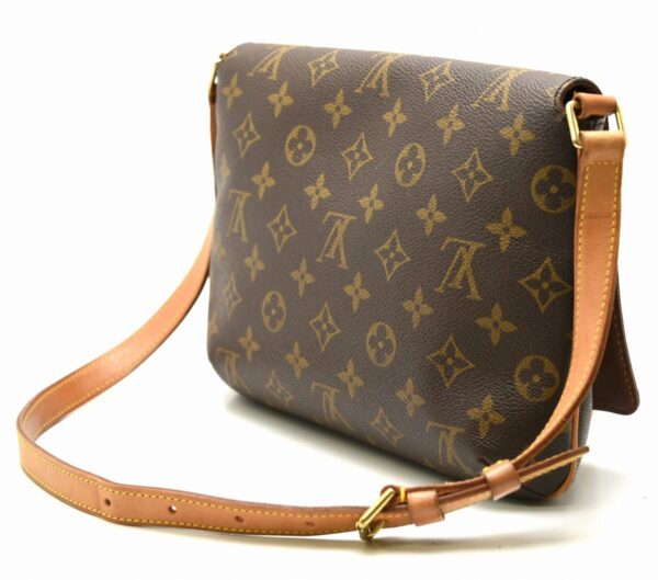 11640801 1 Louis Vuitton Musette Tango Short Shoulder Bag Monogram Brown