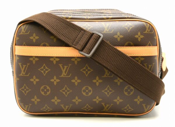 11640805 Louis Vuitton Reporter PM Shoulder Bag Monogram Brown