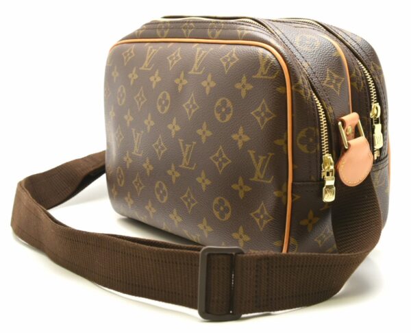 11640805 1 Louis Vuitton Reporter PM Shoulder Bag Monogram Brown