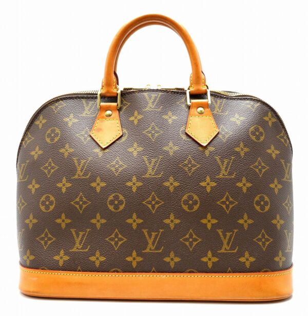 11640811 Louis Vuitton Alma Handbag Monogram Brown