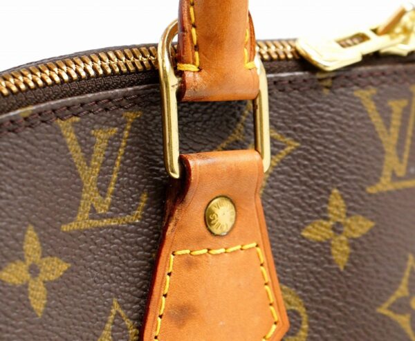 11640811 6 Louis Vuitton Alma Handbag Monogram Brown