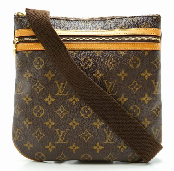 11640832 Louis Vuitton Pochette Bosfall Shoulder Bag Monogram Brown