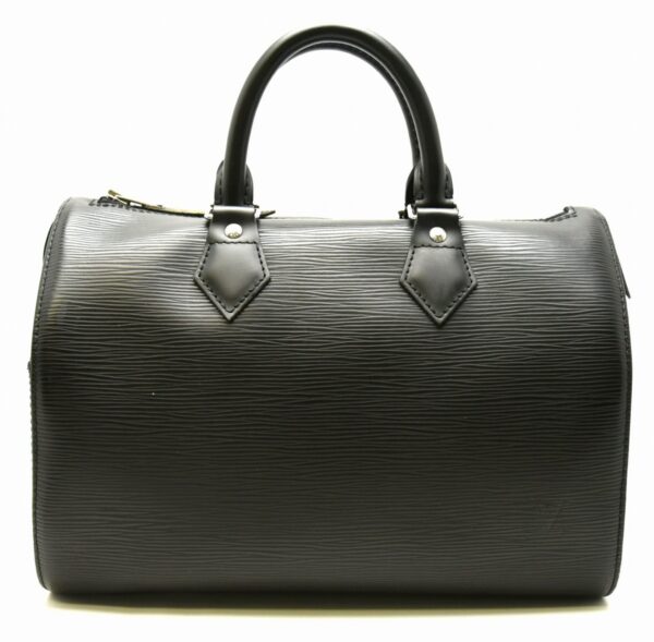 11640844 Louis Vuitton Speedy 30 Mini Bag Epi Black