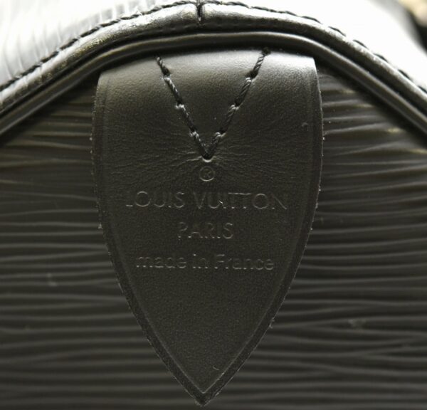 11640844 8 Louis Vuitton Speedy 30 Mini Bag Epi Black