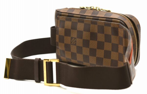 11640851 1 Louis Vuitton Jeronimos Body Bag Damier Brown