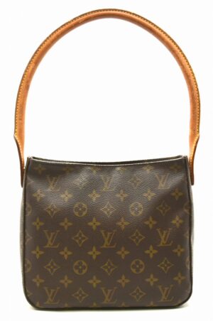 11640860 Gucci Marrakech Shoulder Bag Leather Brown