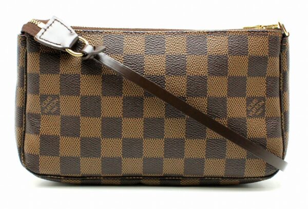 11640886 Louis Vuitton Pochette Accessories Mini Damier Brown