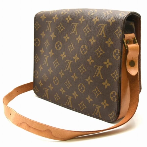 11640928 1 Louis Vuitton Cartesiere Shoulder Bag Monogram Brown