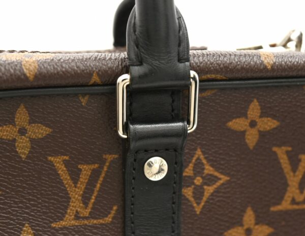 11640931 6 Louis Vuitton Porte de Cumin Briefcase Monogram Macassar Brown