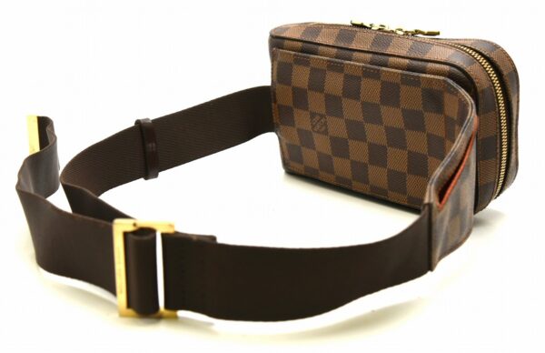 11640957 1 Louis Vuitton Jeronimos Body Bag Damier Brown