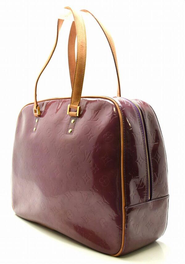 11640960 1 Louis Vuitton Sutton Bag Monogram Vernis Purple