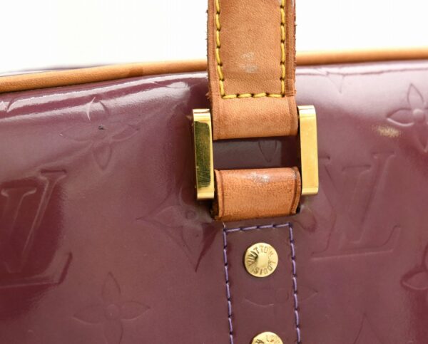 11640960 6 Louis Vuitton Sutton Bag Monogram Vernis Purple