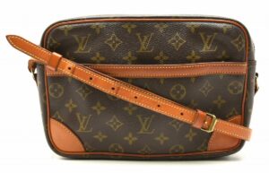 11640972 Louis Vuitton NeoNoe Shoulder Bag Monogram Canvas Noir Brown x Black