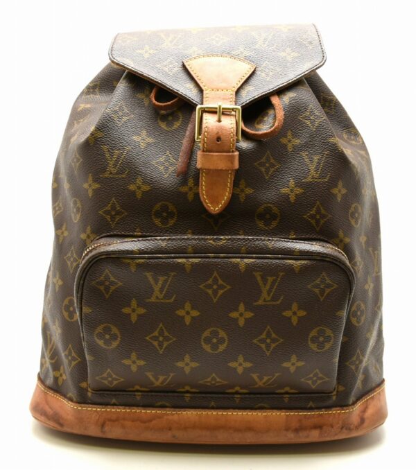 11640992 Louis Vuitton Montsouris GM Rucksack Monogram Brown