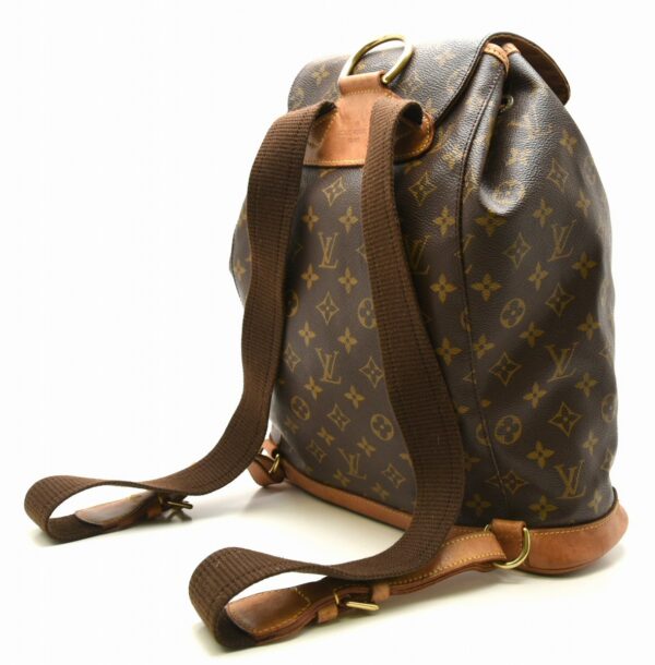 11640992 1 Louis Vuitton Montsouris GM Rucksack Monogram Brown