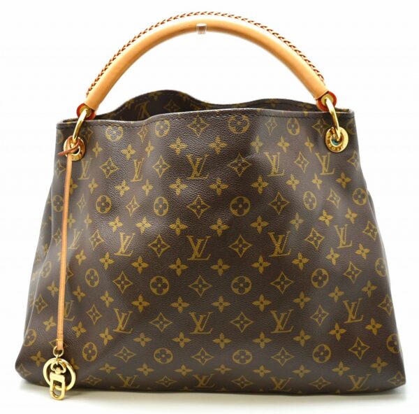 11641014 Louis Vuitton Artsy MM Tote Bag Monogram Brown