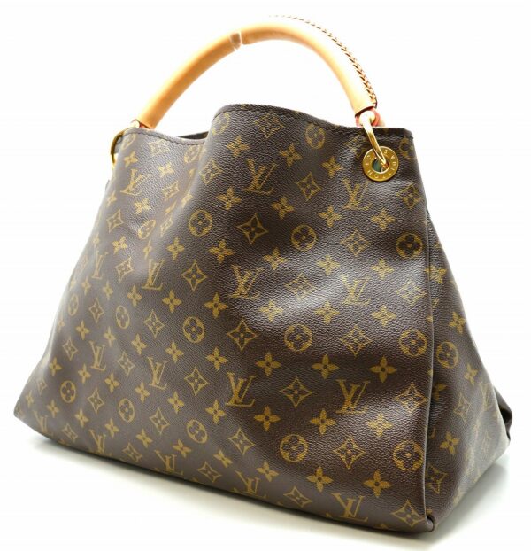 11641014 1 Louis Vuitton Artsy MM Tote Bag Monogram Brown