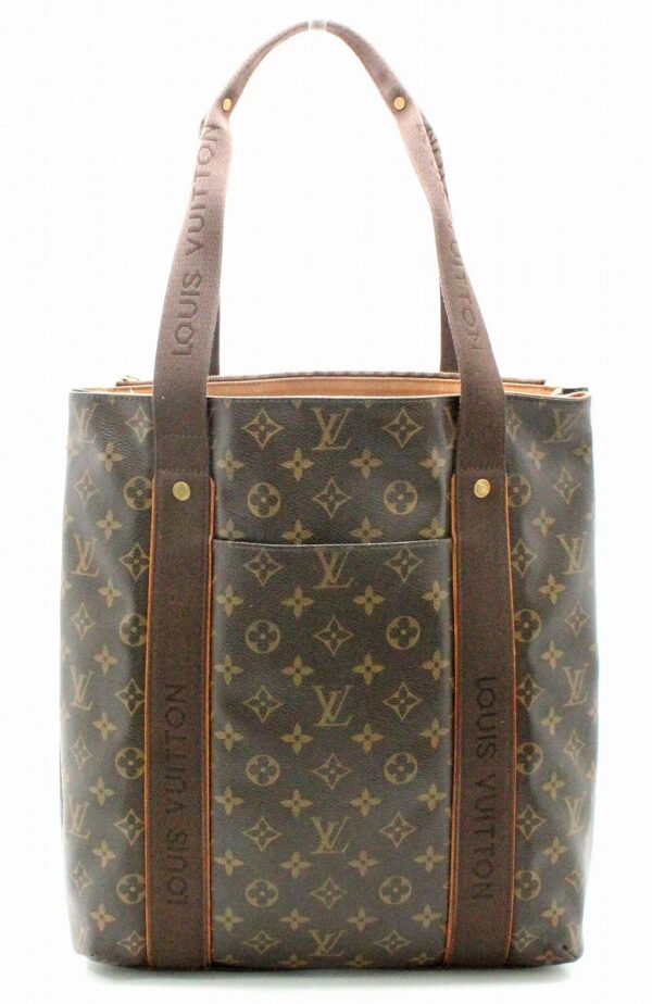 11641092 Louis Vuitton Cabas Bobur Tote Bag Monogram Brown