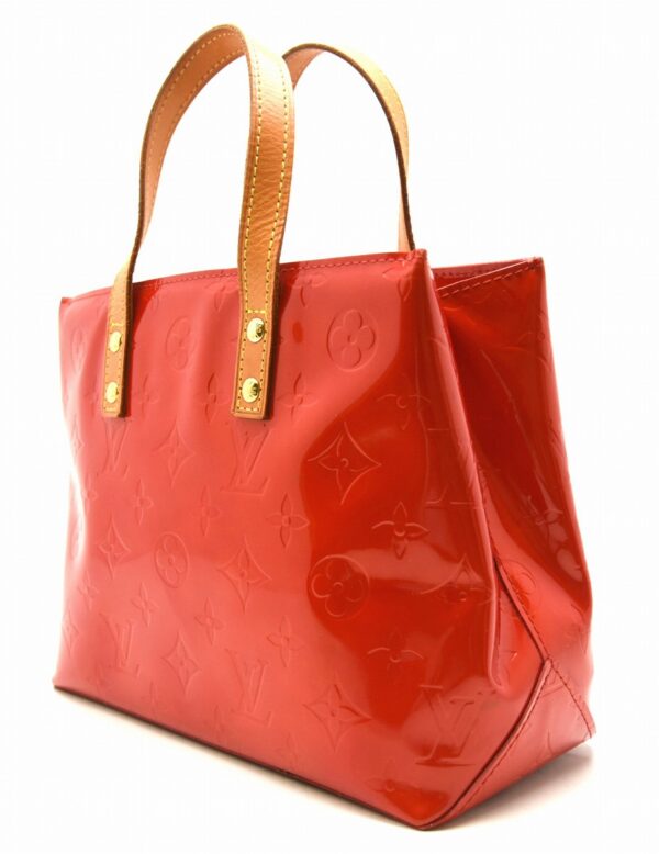 11641099 1 Louis Vuitton Lead PM Handbag Monogram Vernis Red