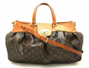 11641117 Louis Vuitton Montaigne BB Monogram Handbag Brown