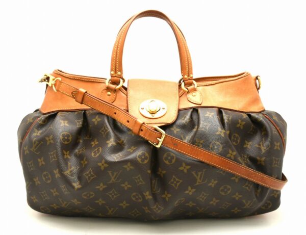 11641117 Louis Vuitton Boetie GM Tote Bag Monogram Brown