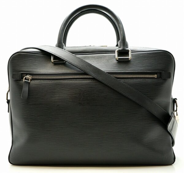 11641145 Louis Vuitton Porto Document Bag Epi Black