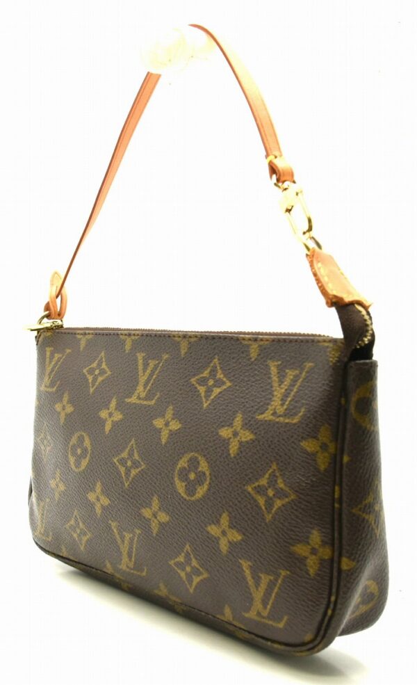 11641148 1 Louis Vuitton Pochette Accessory Pouch Monogram Brown