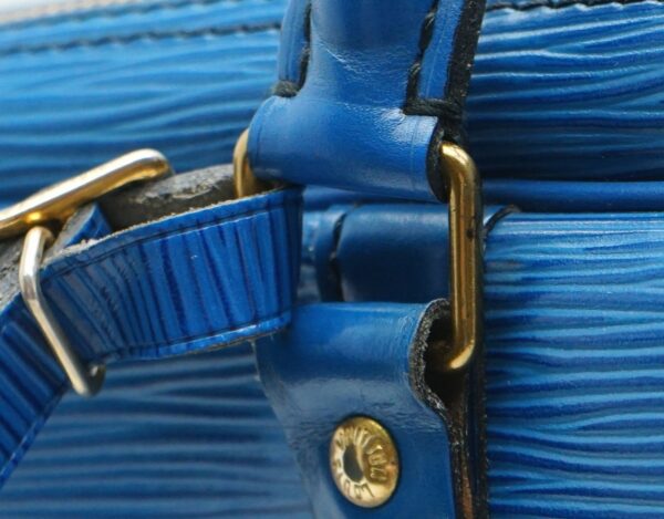 11641185 6 Louis Vuitton Voyage Document Bag Epi Toledo Blue