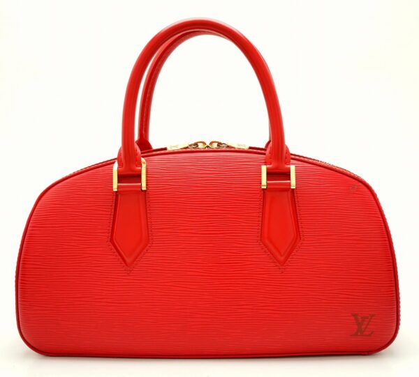 11641216 Louis Vuitton Jasmine Handbag Epi Red